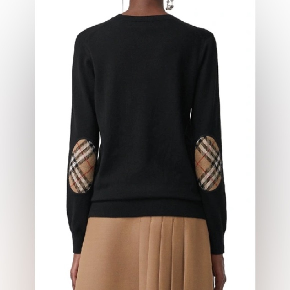 Burberry Black Bempton Sweater